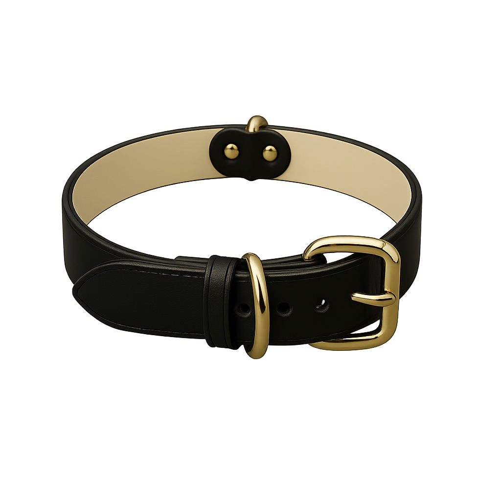 Collar Clásico de Cuero Genuino – Edición Premium