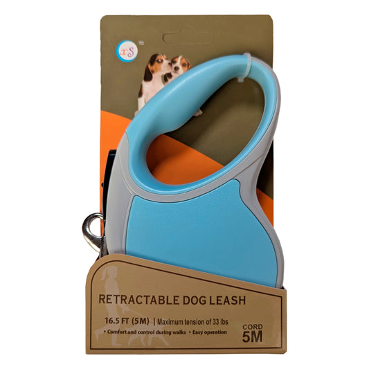 Correa Extensible para Perros Pequeños – 5 Metros • 4 Colores
