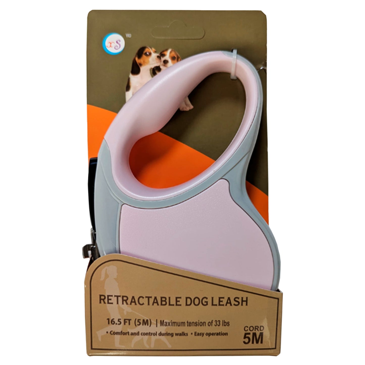 Correa Extensible para Perros Pequeños – 5 Metros • 4 Colores