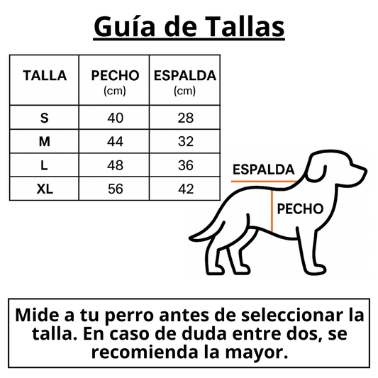 Ropa para Mascotas - Tipo Pijama