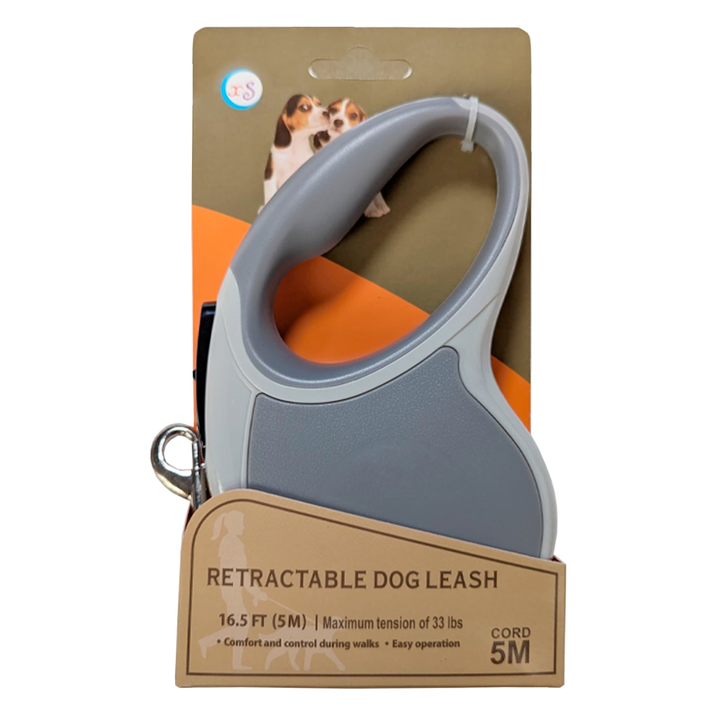 Correa Extensible para Perros Pequeños – 5 Metros • 4 Colores